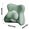 thumbnail image 2 of Oliegs Ergonomic Lumbar Support Cushion For Chair Memory Foam Back Comfortable Seat Cushion For Long Hours Sitting, 2 of 5