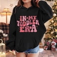thumbnail image 2 of Tanghaowl Kids Hoodies Girl Boy Hoodie Long Sleeve Soft Sweatshirt Graphic Hoody Kids Cute Pullovers Top Clothes for Girls with Cute Design Black 3-4 Years, 2 of 4
