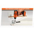 thumbnail image 5 of Ld 12sp 12v - 10mm Li-Ion Cordless | Variable Speed Reversible - Drill Machine Driver With 10 Screwdriver & 2 Drill Machine Bits For Home & Diy Use | Orange & Black, 5 of 5