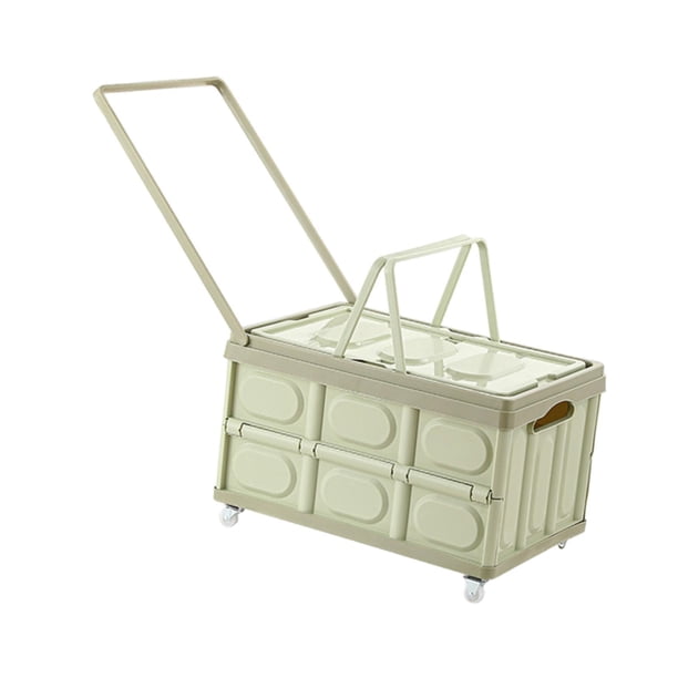 Caja de Almacenaje para Acampada shamjiam Caja de Almacenamiento Plegable 52 cm x 36 cm x 29 cm