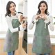 thumbnail image 2 of Inteprter Delantal de cocina impermeable delantal de cocina ajustable con bolsillo para mujer Cocina y Comedor No.2 Inteprter HA026525-02, 2 of 6
