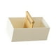 thumbnail image 4 of Caja de almacenamiento de escritorio, organizador de encimera, multiusos, decorativa, creativa y moderna. Blanco, 4 of 9