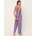 thumbnail image 4 of Moomaya Sleepwear, Spaghetti Strap Top Pajama Set, Chic Cami Pant Pjs Night Suit For Women'S, 4 of 9