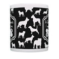 thumbnail image 3 of ThisWear 75th Birthday Gifts for All in Dog Years I Would be 525 Birthday Coffee Mug Gift Black, 3 of 4