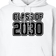 thumbnail image 3 of Inktastic Class of 2030 Adult Hoodie Sweatshirt, 3 of 4