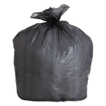 

Boardwalk 434722BLK High-Density Can Liners Black - 56 Gallon