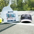 thumbnail image 3 of Pickleball Life - Dark Gray Adjustable Hat, 3 of 9