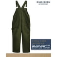 thumbnail image 6 of Bass Creek Outfitters Mens Overalls - Insulated Bib Overalls for Men Duck Canvas Mens Jumpsuit Bibs, 6 of 7