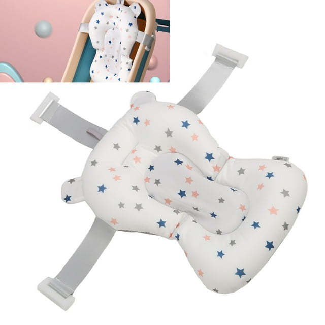 Cojín De Baño Infantil, Almohadilla De Bañera Para Bebés De Seguridad Soporte Estable Portátil Para El Hogar