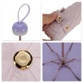 thumbnail image 3 of Unique Bargains 1 Pcs Compact Umbrella 5-Fold Umbrella Pink Purple, 3 of 6