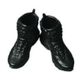thumbnail image 2 of 1:12 Scale Shoes Decor for 6inch Doll Model Male Action Figures Black, 2 of 7