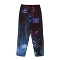 thumbnail image 3 of Lsque Geometry Dash Print Women's Pajama Pants, Lounge Pant - Comfortable Home Wear,Elastic Waistband, Stylish Design-Medium, 3 of 9
