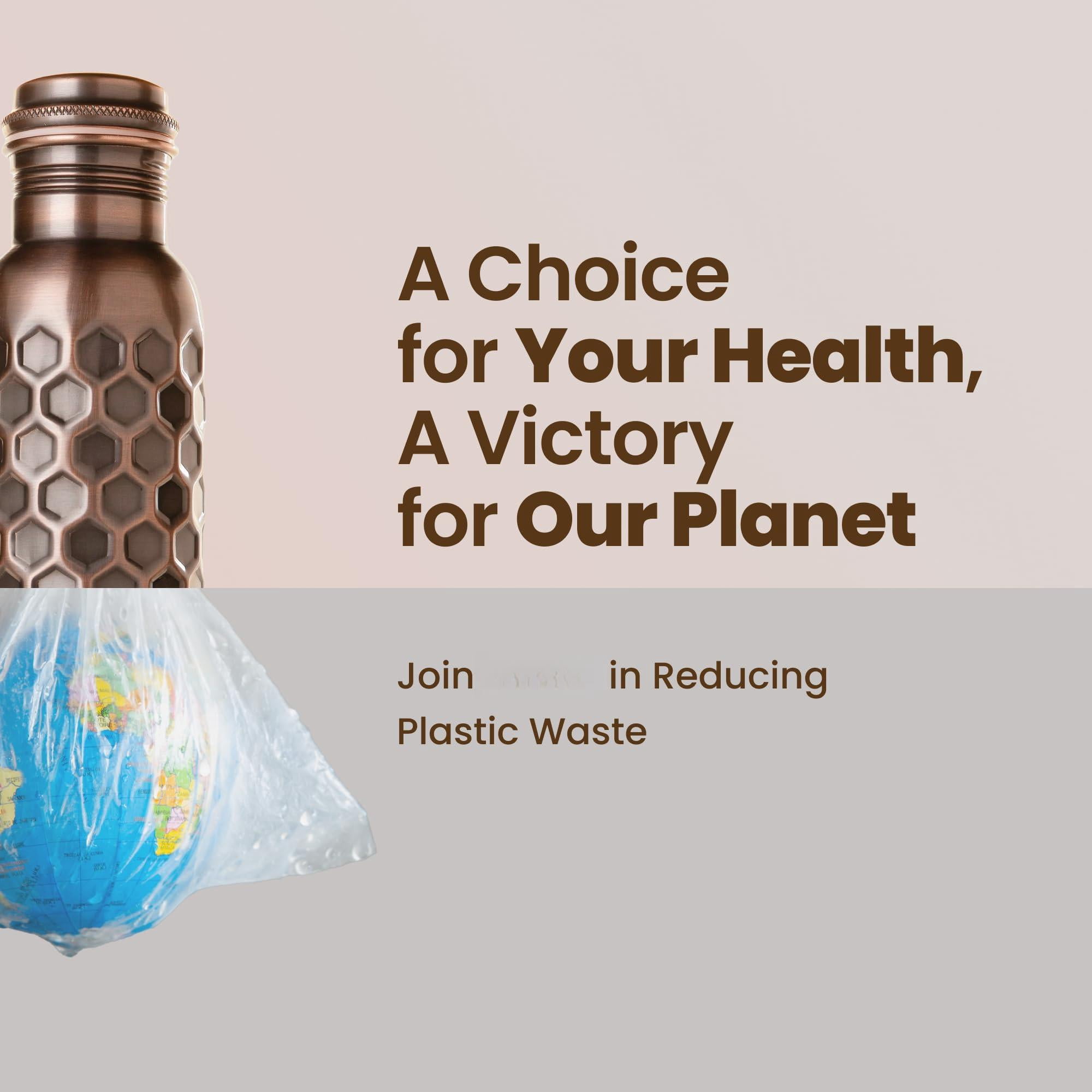 Copper Water Bottle For Drinking  34 Oz Antique Black - Stay Hydrated And Enjoy Ayurvedic Benefits Leak-proof Temperature Retention Design Durable