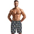 thumbnail image 4 of CROPD Mens Pajama Shorts Soft Lounge Bottoms Sleepwear Pj Pants With Pockets S-4XL, 4 of 9