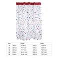 thumbnail image 4 of Flower Pattern Shower Bath Curtain Waterproof Bathroom Curtain + Hanging Hooks #5, 4 of 8