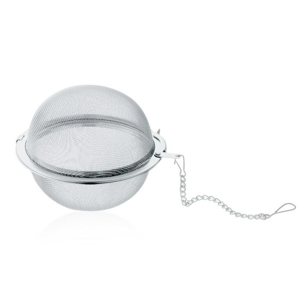 Injueey Colador Infusor de té de acero inoxidable de malla fina, condimento de hierbas, especias, filtro de bola pequeña, café doméstico, casa de Type3 NO3 Injueey JJ1389-03