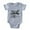 Heather Gray, variant on CafePress - Zodiac Distressed Pisces_Wh - Cute Infant Baby Football Bodysuit