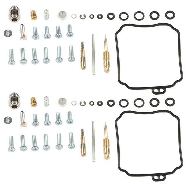 Motorcycle Carb Rebuild Set,2 Set Motorcycle Carburetor Motorcycle Carb Repair Kit Motorcycle Carburetor Rebuild Kit Top Tier Quality