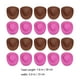 thumbnail image 4 of EeaseMX 20pcs Plastic Mini Hat Miniature Cowboy Hat Hat Doll Doll Dress Accesorios, 4 of 7