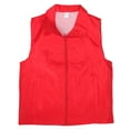 thumbnail image 4 of QIDITONG Volunteer Vest Waiter Bartender Work Uniform Supermarket Clerk Workwear Volunteers Event Vest Unisex Waistcoat Red Size L, 4 of 5