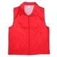 thumbnail image 1 of Chaleco de Voluntario Camarero Barman Uniforme de Trabajo Empleado de Supermercado Ropa de Trabajo Voluntarios Chaleco de Evento Chaleco Unisex Rojo Talla L, 1 of 7