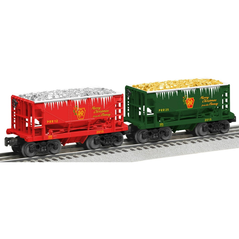 Lionel Ready to Play Pennsylvania "Silver and Gold" Ore Car (2 Pack