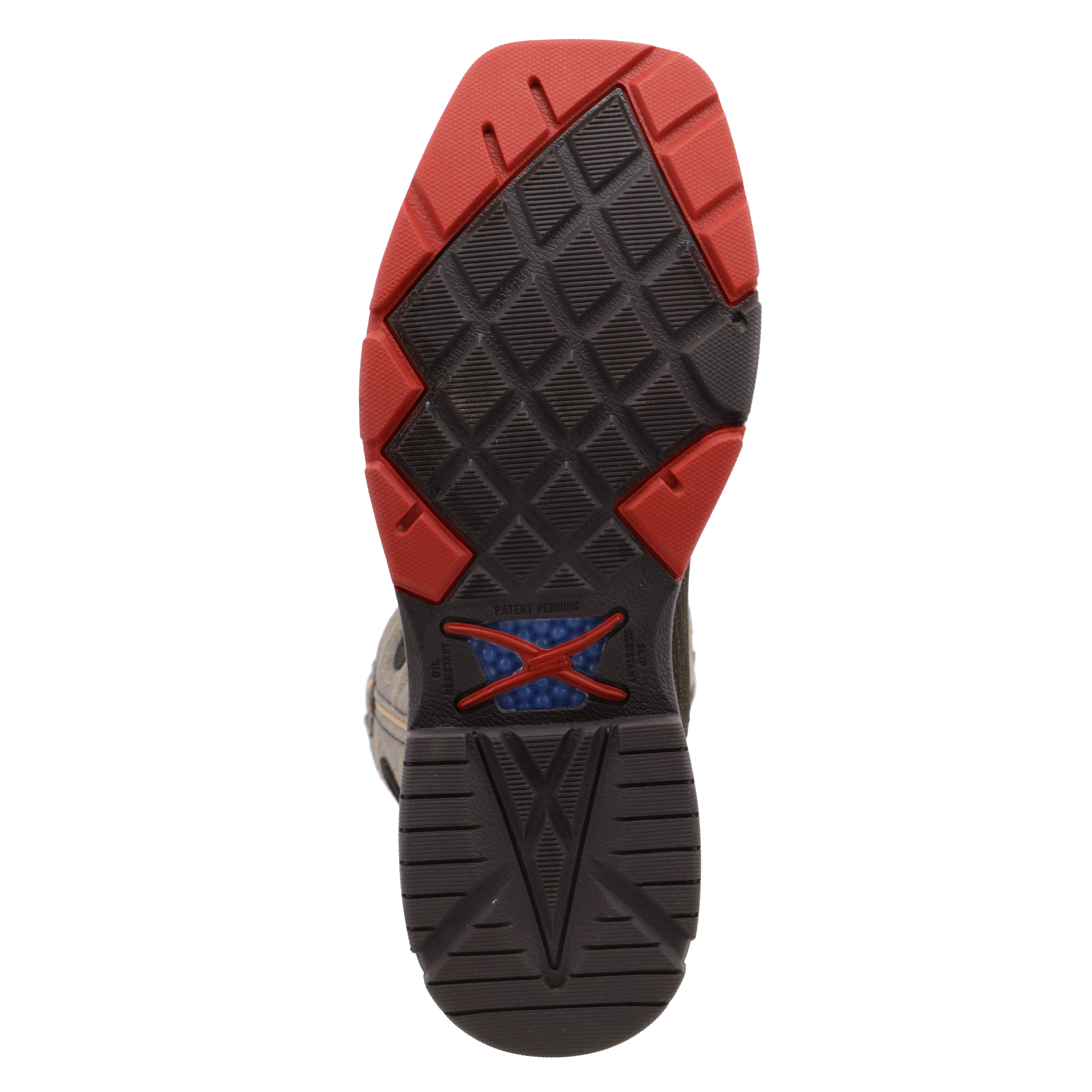 Twisted X Men's 12" Western Work Boot - Charcoal & Grey