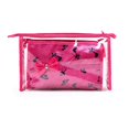 thumbnail image 1 of 2 unids/set bolsa de cosméticos de maquillaje de almacenamiento de plástico transparente reutilizable para niñas y mujeres (2 #), 1 of 2