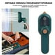 thumbnail image 5 of Mini plancha para ropa, plancha de vapor portátil de mano – Suela de cerámica antiadherente, calentamiento rápido, máquina de planchar de 360° para el hogar, negocios, viajes, costura, acolc, 5 of 5