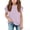 shirts 22#Light Purple, variant on WAYUTE Girls T Shirts Solid Color Round Neck Blouse Soft Breathable Linen Tee for Youth Comfort Fit Casual Outdoor