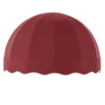 thumbnail image 3 of Awntech 3.38 Ft Bostonian Dome-Shaped Fixed Awning Canopy (40.5in x 26.25in x 20.25in), Burgundy, 3 of 4