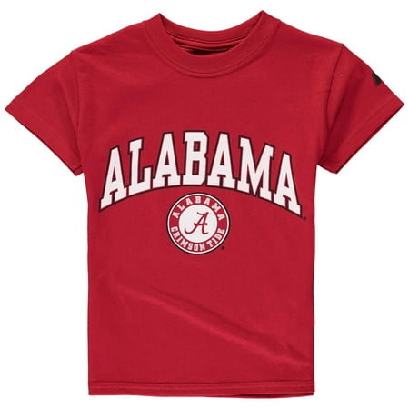 Alabama Crimson Tide 4 Piece - Youth Russell Crimson Alabama Crimson Tide Team 1 Crew Neck T-Shirt