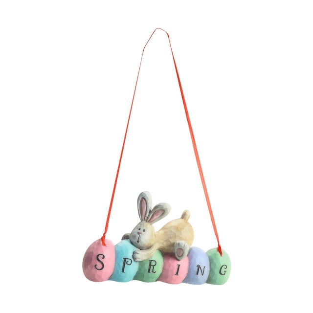 Acrylic Hanging Easter Tree Decoration - Laser-Cut, Egg/Rabbit Design, 15x8cm, For Easter Tree/Egg Hunts, Can Be Gift/Wedding Tag, Cute Craft