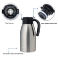 thumbnail image 3 of Jarra térmica para café gINT de acero inoxidable con aislamiento de 1,9 L, 3 of 9