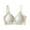 White, variant on ,Women's Hollow out Bras Underwire Push up Seamless Bra Comfortable Full Coverage Support Bralettes Beige M