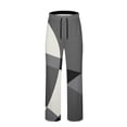 thumbnail image 5 of Weiqiqre Men Sweatpants Bottoms Elastic Waist Drawstring Fallow Sleep Lounge Pants,Size M, 5 of 5