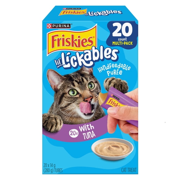 Purina Friskies Lil' Lickables Tuna, Cat Treats, 14 g x 20