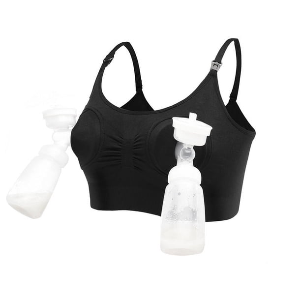 Ropa interior de lactancia manos libres para embarazadas con sujetador de lactancia con hebilla frontal