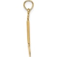 thumbnail image 2 of 14K Yellow Gold 3-D Polished Shovel Garden Tool Charm (18.4 X 5) Made In United States k7323, 2 of 5