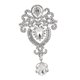 thumbnail image 4 of Broche de Novia, Accesorios de Vestir, Mano de Obra Exquisita Broche de Boda Joyería de Novias para Regalo de Boda, Damas de Honor, de L, 4 of 9