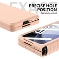 thumbnail image 3 of Cowithday Compatible Samsung Galaxy Z Fold 5 Case with Hinge Protection & Screen Protector, All-Inclusive Full Shockproof Cover TPU Hinge Protection Case Cover for Samsung Z Fold5 5G, Pink, 3 of 6