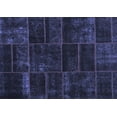 thumbnail image 1 of Ahgly Company Indoor Rectangle Abstract Blue Contemporary Area Rugs, 8' x 10', 1 of 4