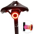 thumbnail image 1 of Smart Bike Tail Light Back Brake Light Waterproof USB Rechargeable Safety Taillight Rear Bicycle Flashlight, 1 of 8