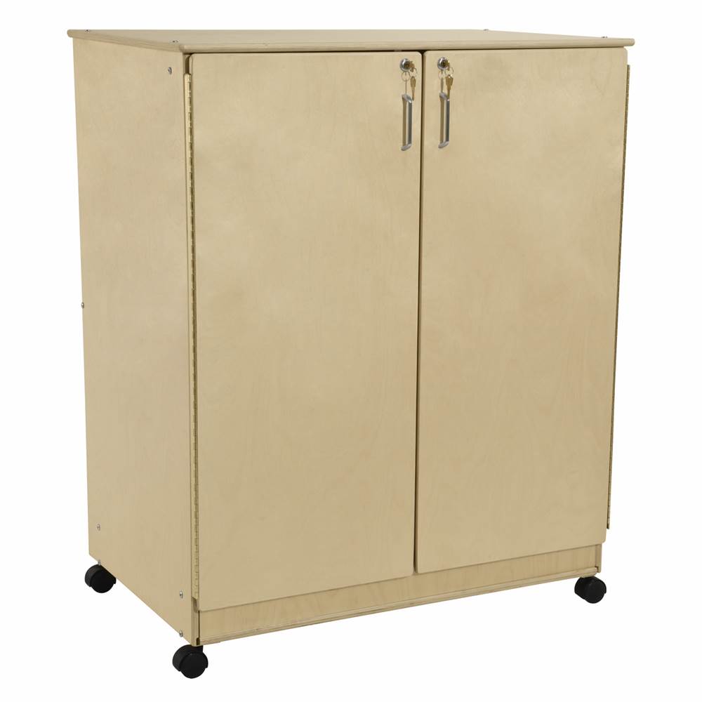 Contender Mobile Storage with Enclosed Drawer