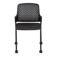 thumbnail image 5 of Next Stack Chair with Casters in Black - 21.88"L x 22"W x 33"H, 5 of 5
