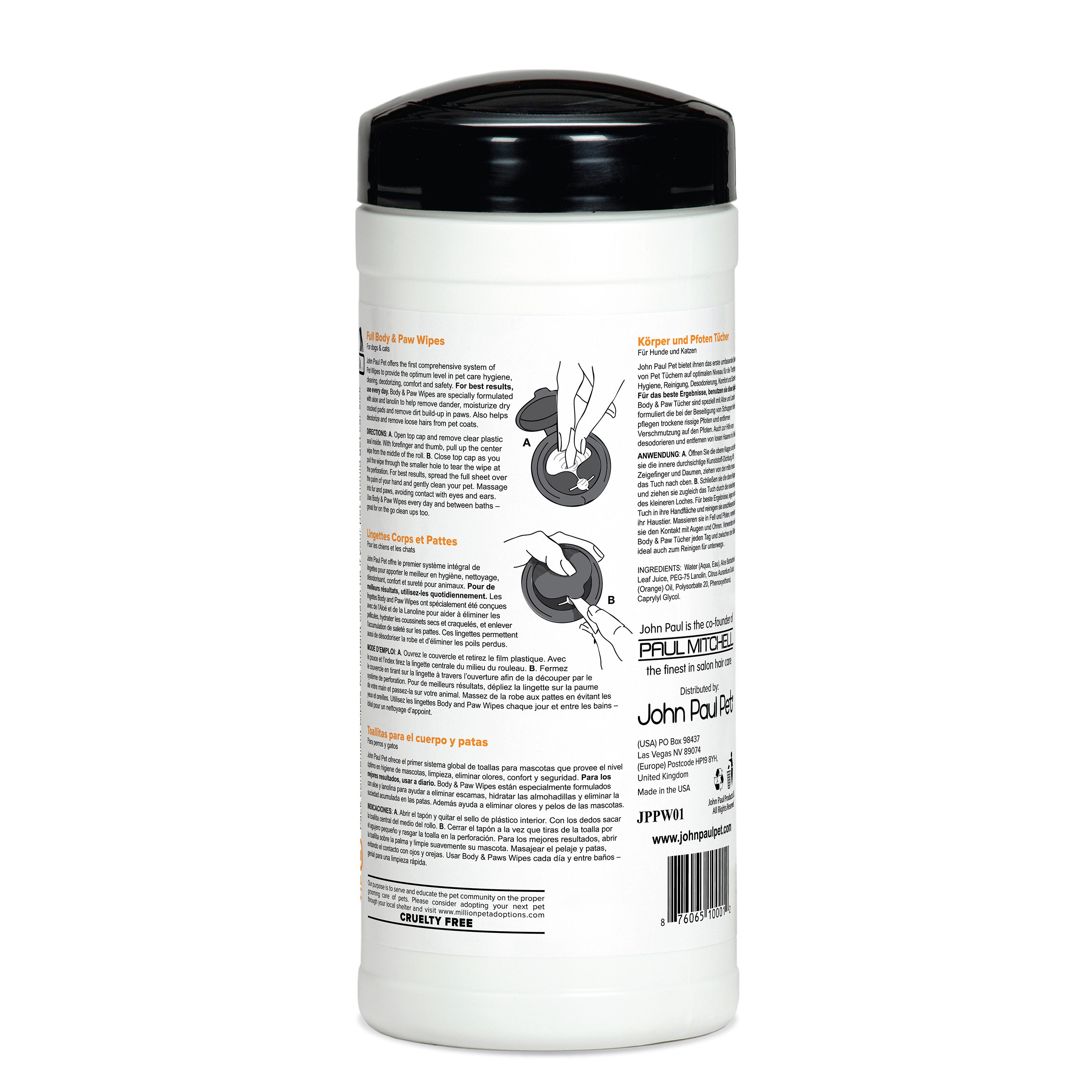 Body & Paw Pet Wipes