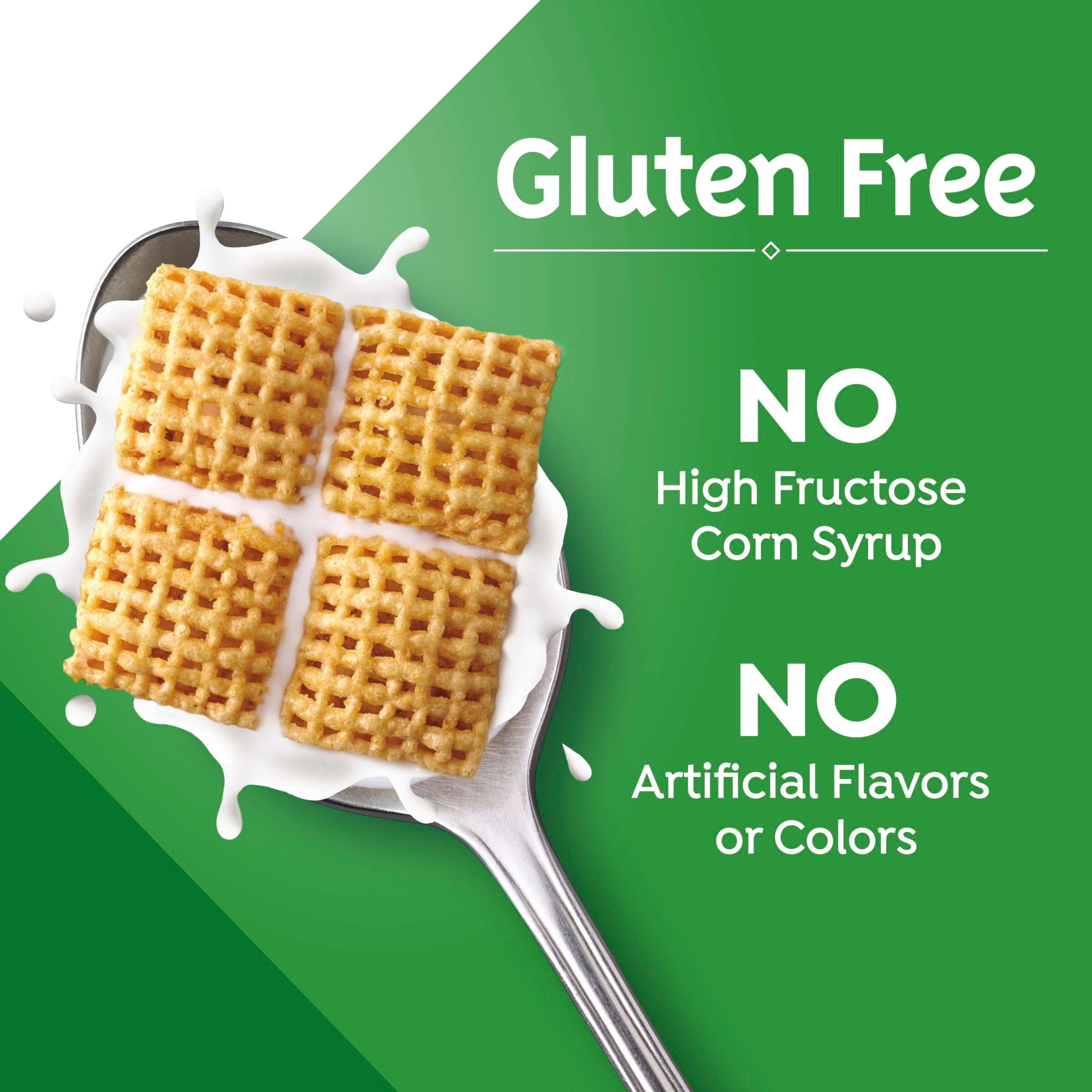 (6 pack) Corn Chex Gluten Free Breakfast Cereal, Homemade Chex Mix Ingredient, 12 oz