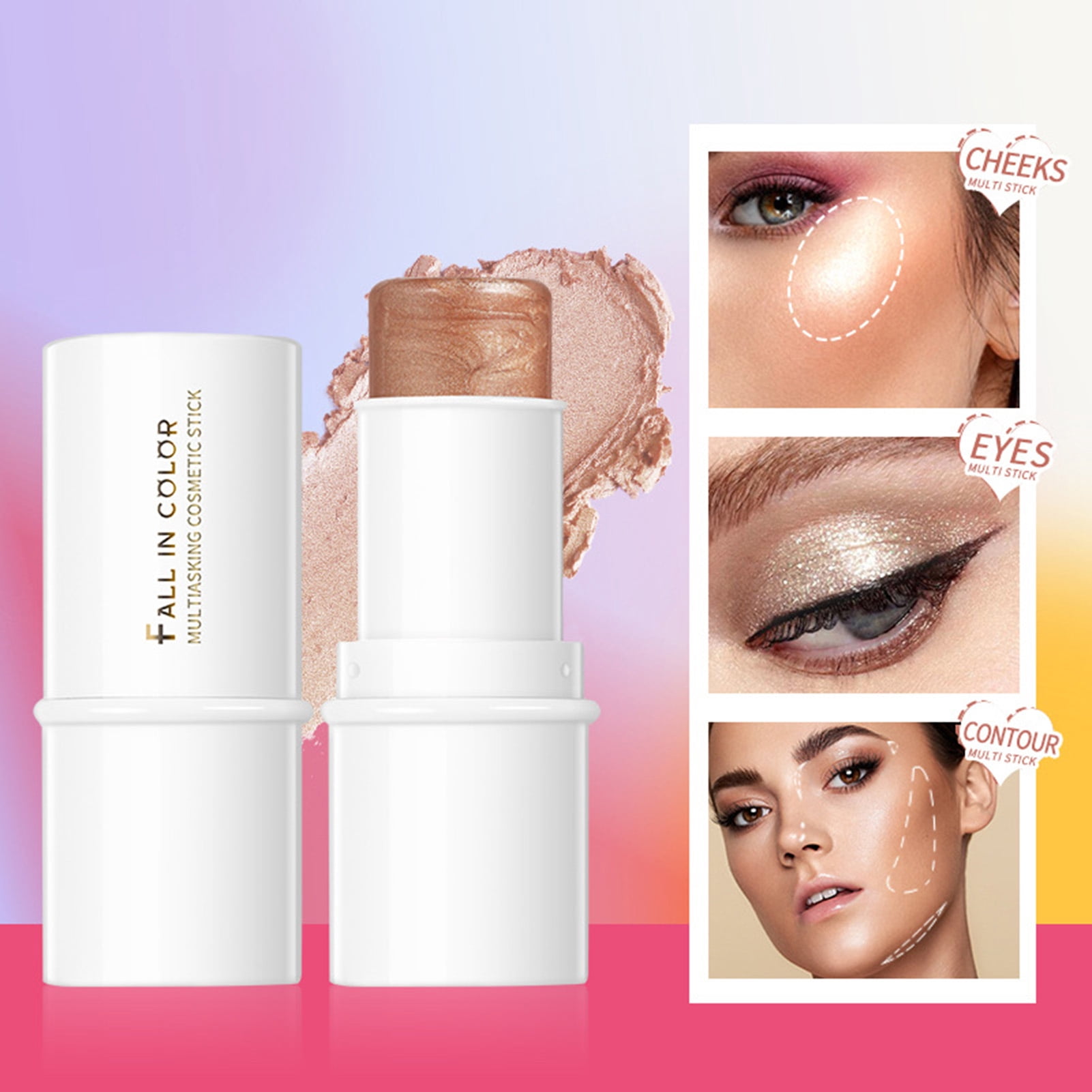 Honrane 8g Foundation Stick Mild Texture Natural Effect Easy Coloring