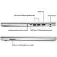 thumbnail image 6 of HP 14" HD (1366 x 768) Display Laptop, Intel Celeron N4120, 1.1GHz, 8GB Memory, 128GB eMMC, Windows 11 Home in S Mode, One Year Office 365 Included, Natural Silver with Mazepoly Accessories, 6 of 8