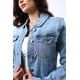 thumbnail image 3 of Chaqueta de mezclilla /Juvenil, 4311 (Azul claro) azul M, 3 of 3